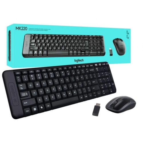 Combo Teclado + Mouse W Logitech Mk220 - Image 2