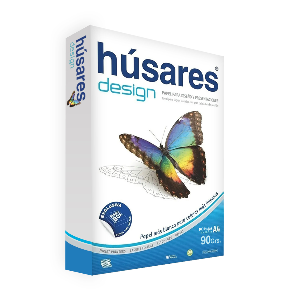 Husares A4 90 Grs Design X 100 Hojas