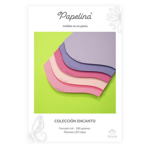 Adorie A4 180 Grs Papelina Rosa Rubor X 20 Hojas - Image 2