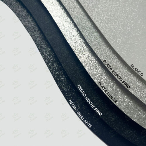 Adorie A4 230 Grs Gliterina Plata Lunar X 20 Hojas - Image 2