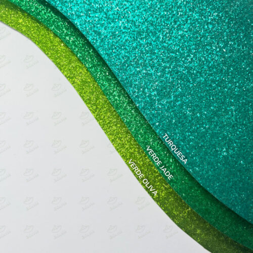 Adorie A4 230 Grs Gliterina Verde Jade X 20 Hojas - Image 2