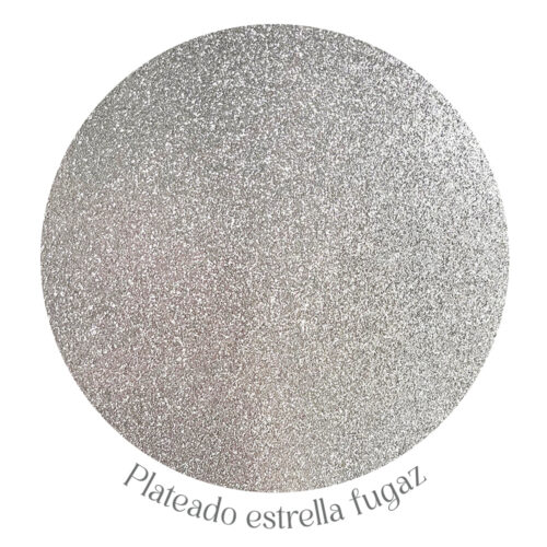 Adorie A4 230 Grs Cuentilina Plateado Estrella Fugaz X10 Hojas - Image 2