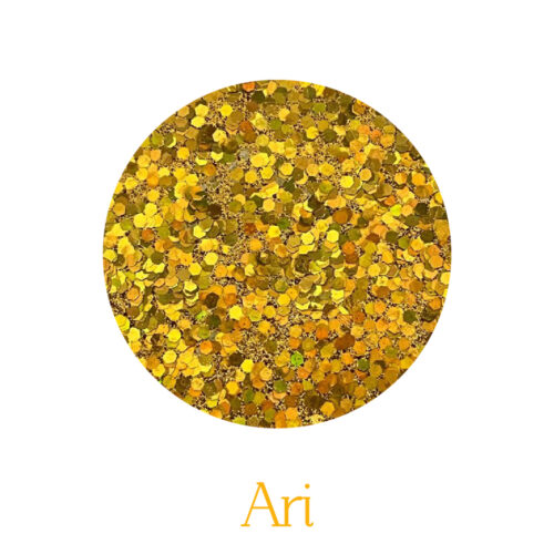 Adorie A4 Glamurina Dorado Ari X10 Hojas - Image 2