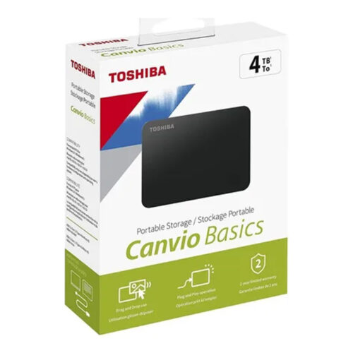 Disco Portable Toshiba Canvio Basics 4tb Usb 3.0