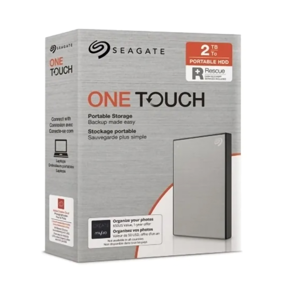 Disco Seagate Portable One Touch Silver 2tb Usb 3.0