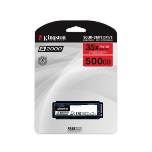 Ssd Kingston A2000 500 Gb Nvme Pcie M.2� �