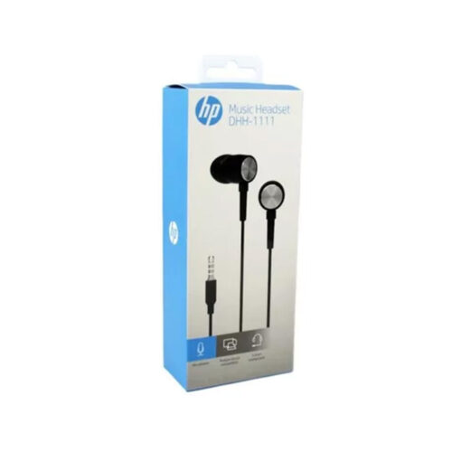 Auriculares Hp In Ear Dhh-1111b Negro Jack 3.5 - Image 2