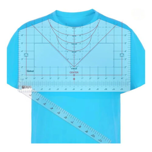 Regla Guia Para Centrar Sublimacion De Remeras - Image 3