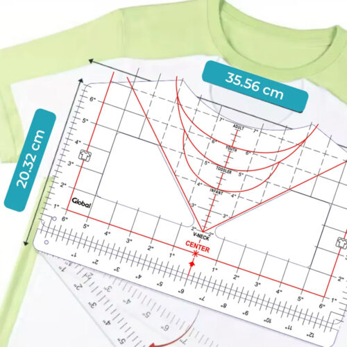 Regla Guia Para Centrar Sublimacion De Remeras - Image 4