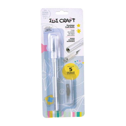 Cutter Bisturi Metalico + 2 Hojas - Image 2