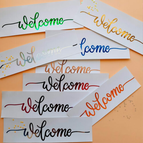 Transfer Foil Metalico Fucsia 32cmx500cm - Image 3