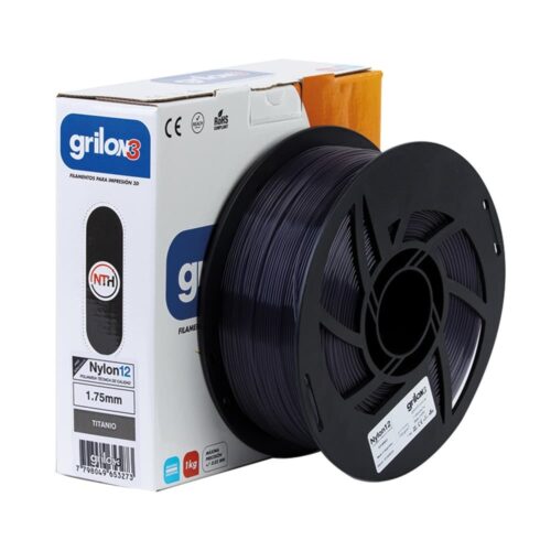 Nylon 12 Titanio Grilon3 1.75 X 1kg