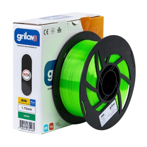 Pla Silk Verde Grilon3 1.75 X 1kg