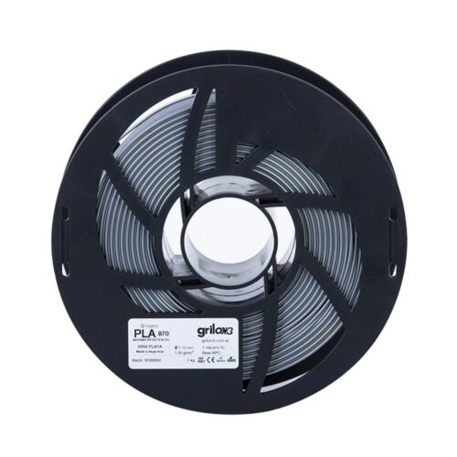 Pla 870 - 04 Gris Plata Grilon3 1.75 X 1kg - Image 3