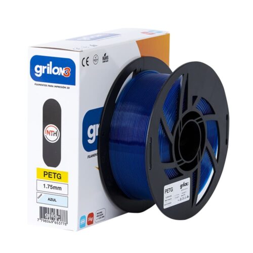 Petg Clear Azul Grilon3 1.75 X 1 Kg