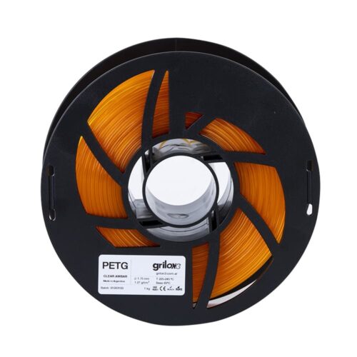 Petg Clear Ambar Grilon3 1.75 X 1 Kg - Image 2