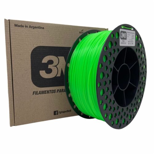 Pla 18 Verde Fluo 3n3 1.75 X 1kg