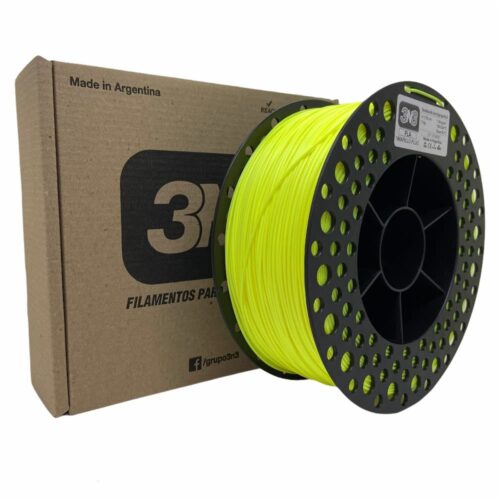 Pla 20 Amarillo Fluo 3n3 1.75 X 1kg