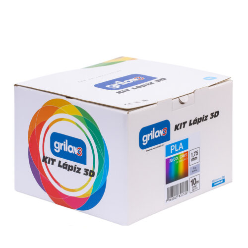 Kit Lapiz 3d 20 Colores
