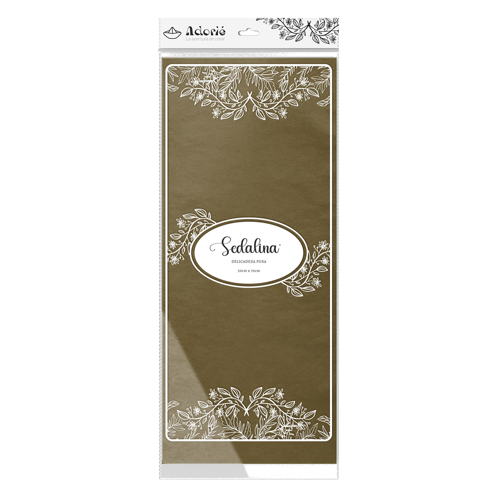 Adorie 50x70 Sedalina Verde Selva X 25 Hojas