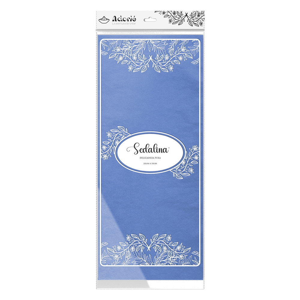 Adorie 50x70 Sedalina Celeste Sereno X 25 Hojas